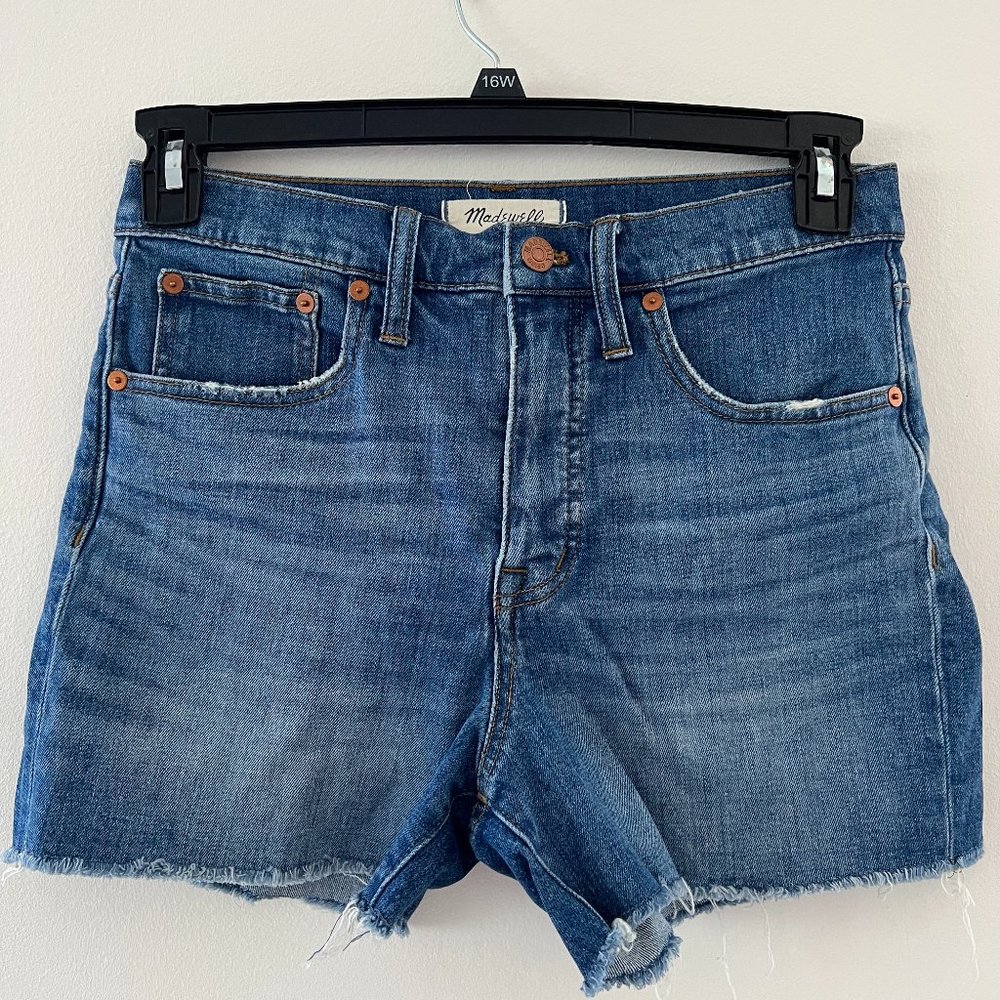 Madewell, High Rise Denim Shorts
